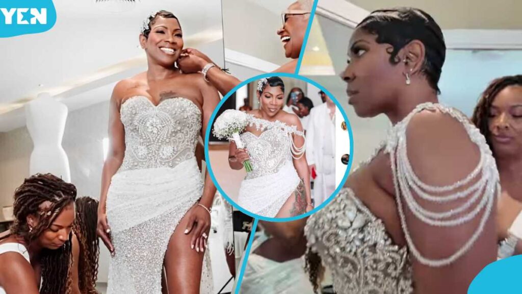 Beautiful 50 Year Old Bride Shows Skin, Netizens React To Video Of