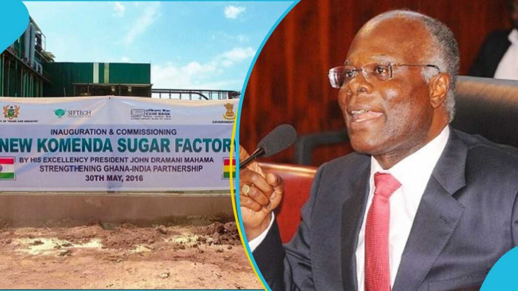 Commerce Minister Says Govt To Lease Komenda Sugar Factory To