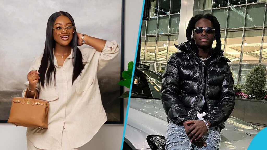 Jackie Appiah Refuses To Dance As Lasmid Serenades Her With