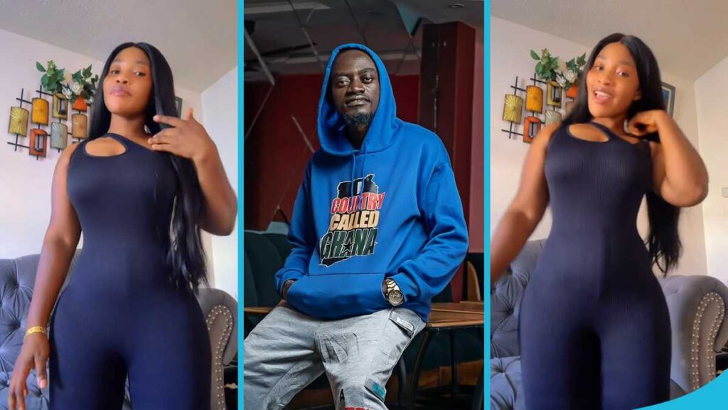 Lil Win's Wife Maame Serwaa Shows Off Nice Curves, Packs