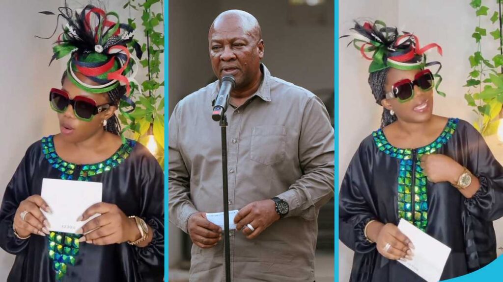 Mzbel Reads Mahama 2024 Manifesto, Imitated His Voice In Funny