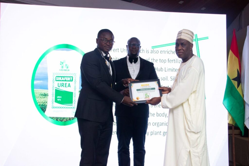 Sika Buor Fertilizer Hub Wins Ghana Award For Most Outstanding