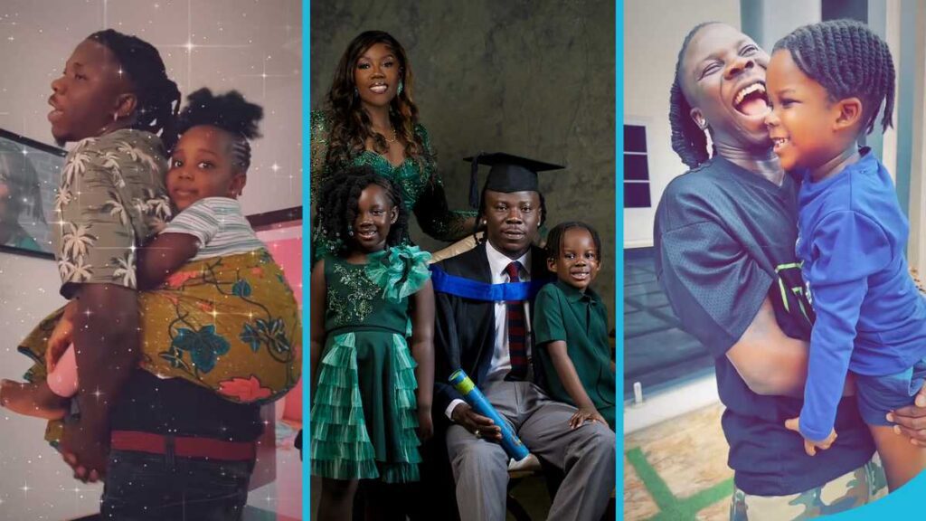 Stonebwoy's Kids Celebrate Him, Video Collection Of Fond Memories Melts