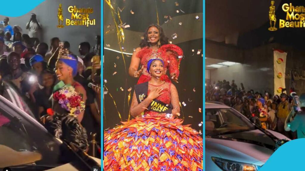 Ghana's Most Beautiful Winner Titiaka Awarded With Brand New Vehicle